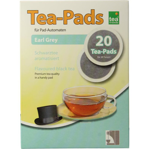 afbeelding van Earl grey tea pads