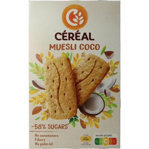 afbeelding van Koekjes muesli/cocos