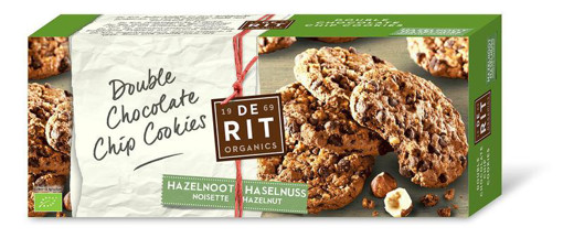 afbeelding van Double chococookies hazelnoot