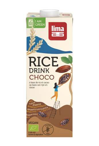 afbeelding van Rice drink choco calcium