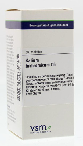 afbeelding van Kalium bichromicum D6