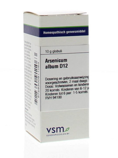 afbeelding van Arsenicum album D12