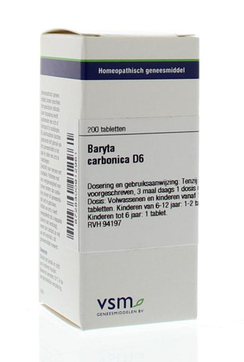 afbeelding van Baryta carbonica D6