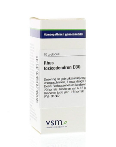 afbeelding van Rhus toxicodendron D30