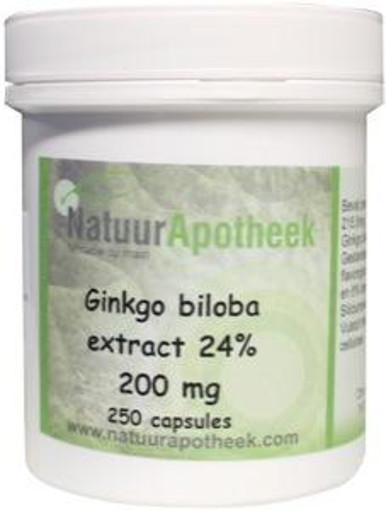 afbeelding van Ginkgo biloba 24% 200mg