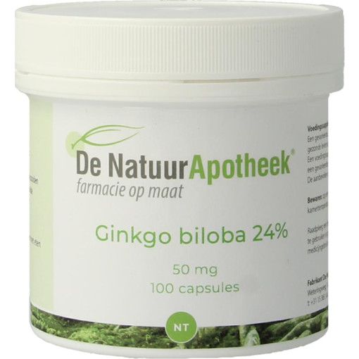 afbeelding van Ginkgo biloba 24% 50mg