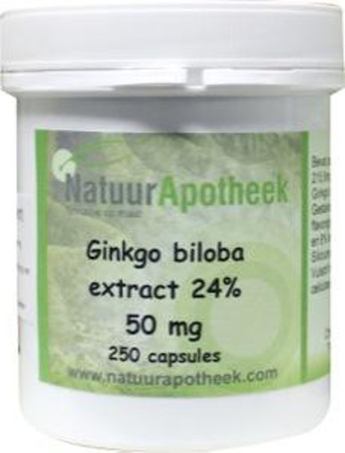 afbeelding van Ginkgo biloba 24% 50mg