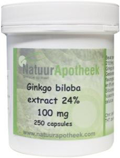 afbeelding van Ginkgo biloba 24% 100mg