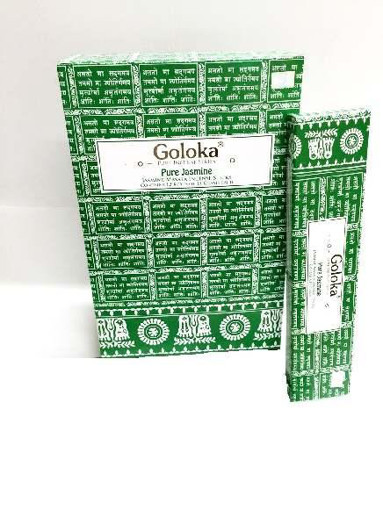 afbeelding van Wierook goloka pure jasmin