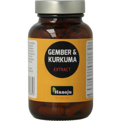 afbeelding van Curcuma 200 mg & gember 200 mg