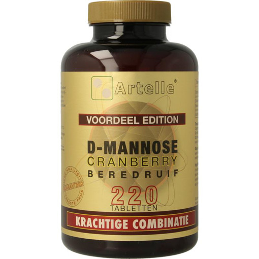 afbeelding van D-Mannose cranberry beredruif