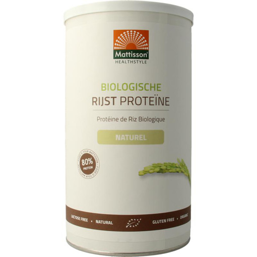 afbeelding van Absolute raw rice protein naturel bio