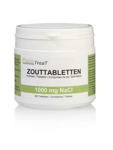 afbeelding van Zouttabletten 1000 mg NACI