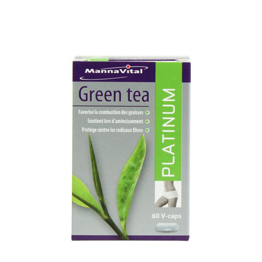 afbeelding van Green tea platinum