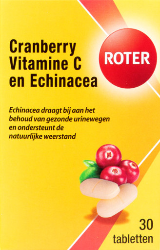 afbeelding van Cranberry vitamine C & echinacea