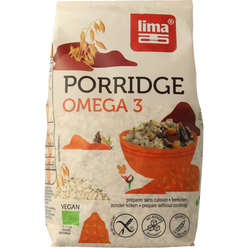 afbeelding van Porridge omega 3