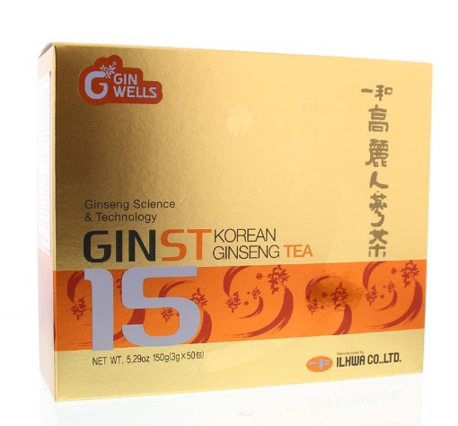 afbeelding van ginst15 korean ginseng tea