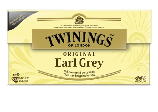 afbeelding van Earl grey envelop zwart