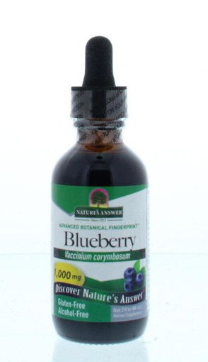 afbeelding van blueberry extr 1:1 1000mg