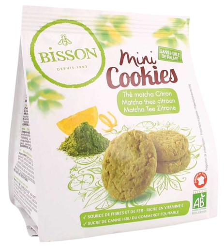 afbeelding van Cookies matcha citron