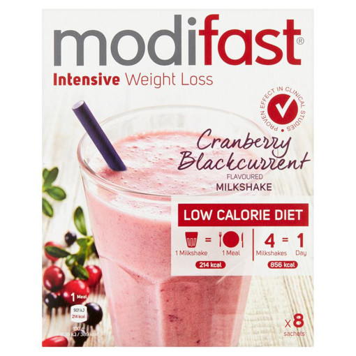 afbeelding van Intensive milkshake cranberry