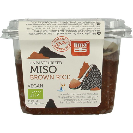 afbeelding van Lima brown rice miso ongepaste