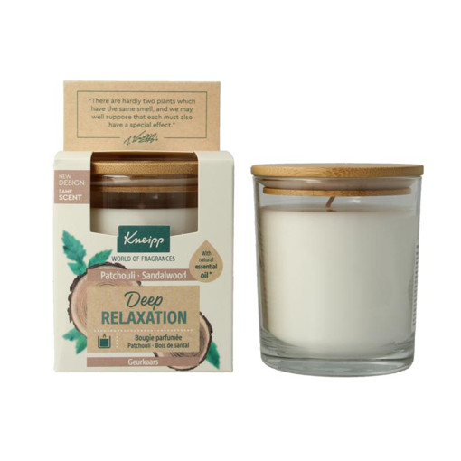 afbeelding van Geurkaars sandelwood patchouli