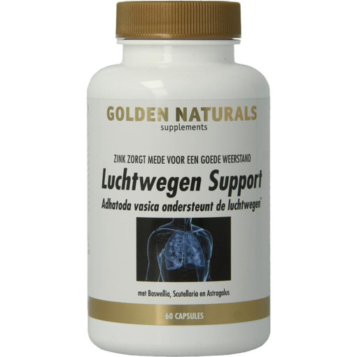 Golden Naturals Luchtwegen Support 60 capsules afbeelding