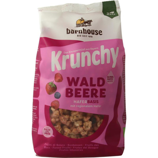 afbeelding van Krunchy pur bosbes