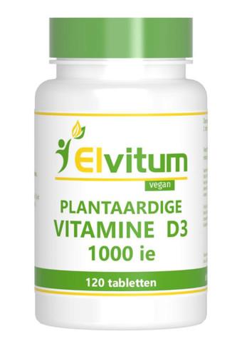 afbeelding van Vitamine D3 1000IE vegan