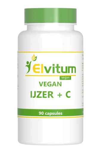 afbeelding van IJzer met vitamine C vegan