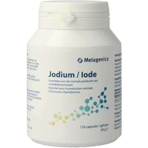 slaaf plein maniac Metagenics Jodium NF 120ca kopen? | Bioflora Health Products