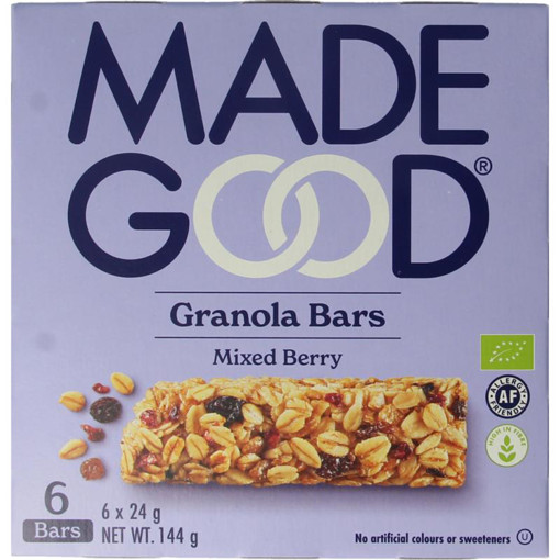 afbeelding van granola bar mixed berries