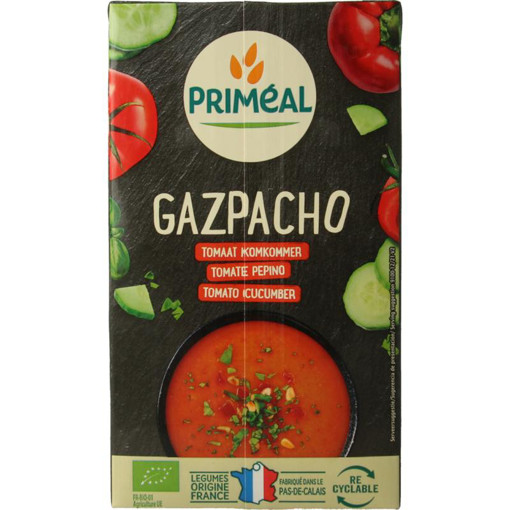 afbeelding van gaspacho tomaat komkommer