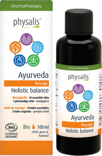 afbeelding van massageolie ayurveda