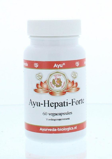 afbeelding van ayu hepati forte ayurveda