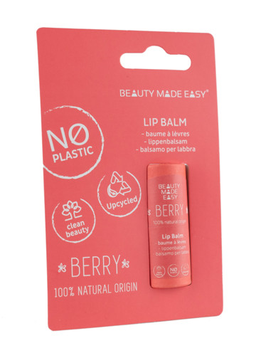 afbeelding van Papertube lipbalm berry