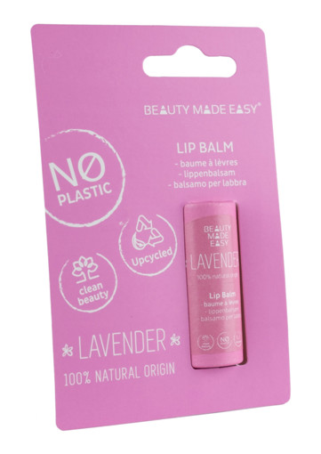 afbeelding van Papertube lipbalm lavender