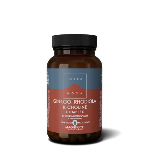 afbeelding van Ginkgo, rhodiola & choline complex