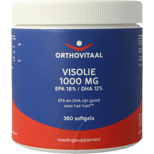 afbeelding van visolie 1000mg epa 18% dha 12%