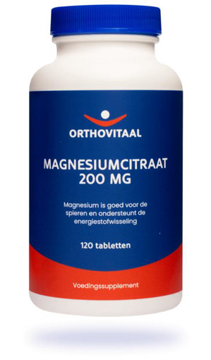 afbeelding van magnesium citraat 200mg