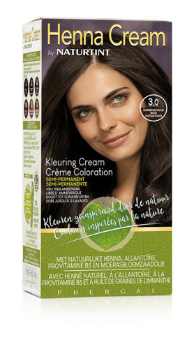 afbeelding van Henna creme 3.0 dronker kastanje bruin