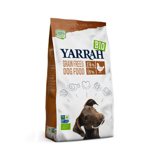 afbeelding van Dry dog food adult grain free chicken&fish bio