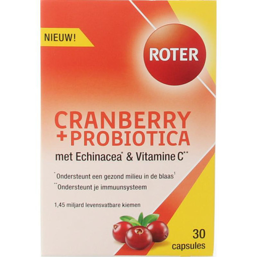 afbeelding van Cranberry & probiotica