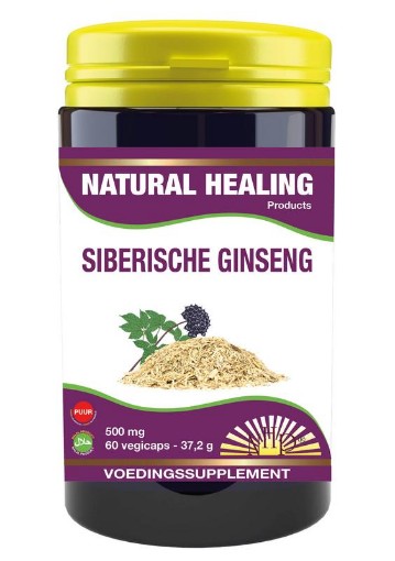 afbeelding van siberische ginseng 500mg puur