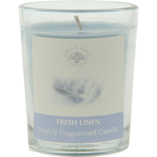 afbeelding van Geurkaars fresh linen