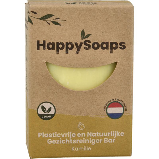 afbeelding van happy gezichtsr bar kamille