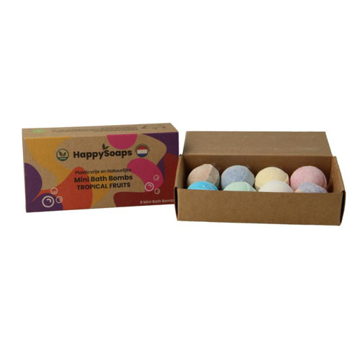 afbeelding van happy bath bombs tropical frui