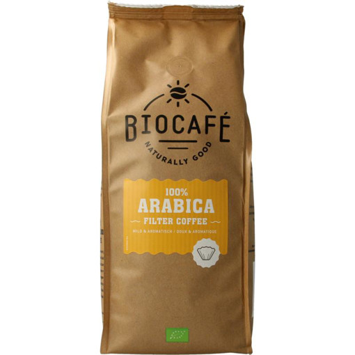 afbeelding van Biocafe arabica gemalen