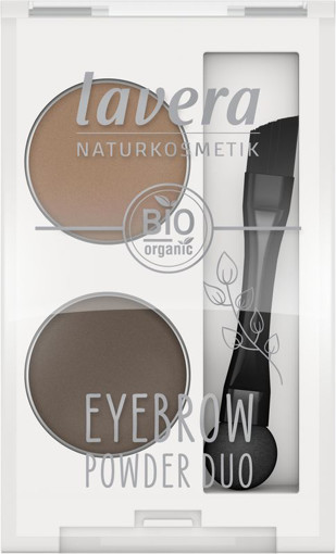 afbeelding van Lavera eyebrow powder duo